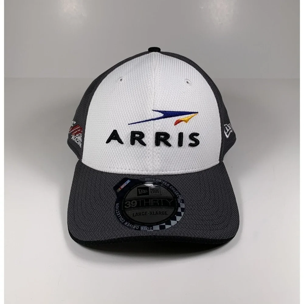 NEW ERA Carl Edwards Nascar #19 Arris Driver 39THIRTY Hat Size L/XL *NEW* RARE